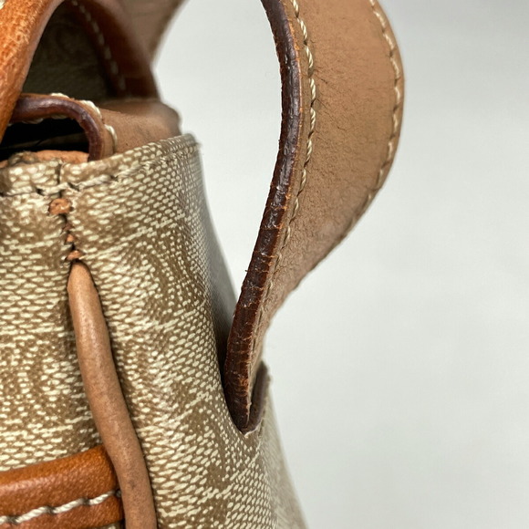 Celine Macadam Shoulder Bag beige brown - Picture 3 of 6